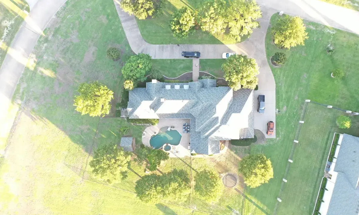 New shingle roof installation on a home in Louisburg